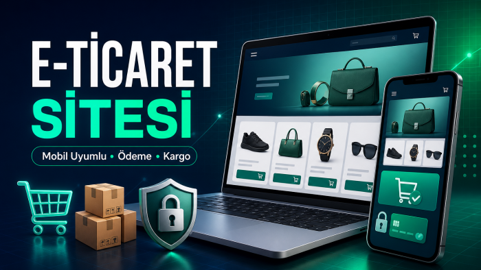 markanıza özel e-ticaret sitesi kurarım