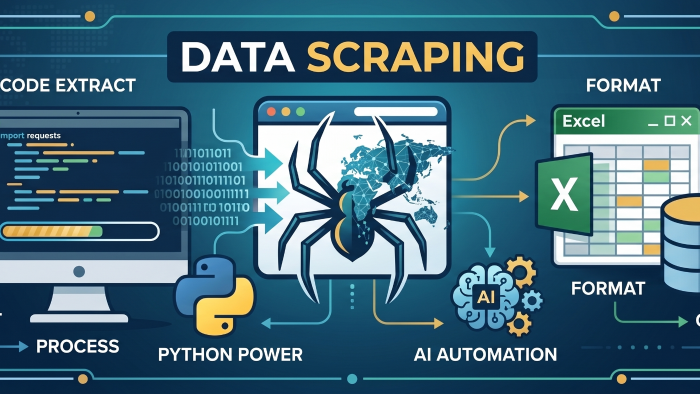 web scraping ve bot yazılımı ile otomasyon yaparım