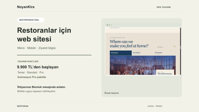 restoranınız için menülü web sitesi yaparım