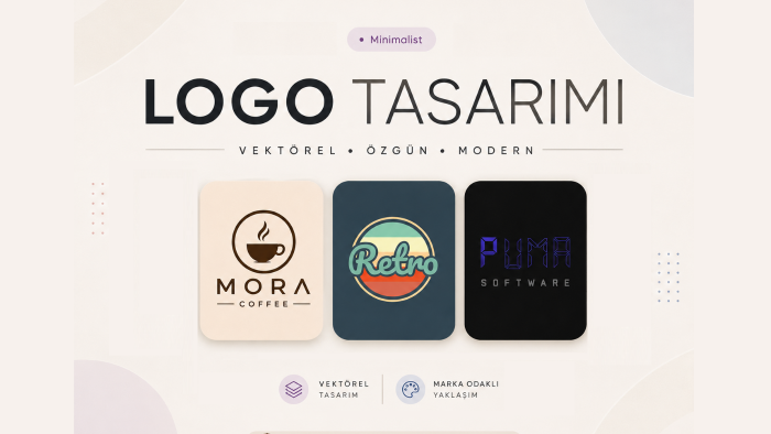 modern ve minimalist logolar tasarlayabilirim