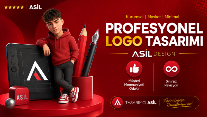 markanız için modern ve akılda kalıcı logo tasarlarım