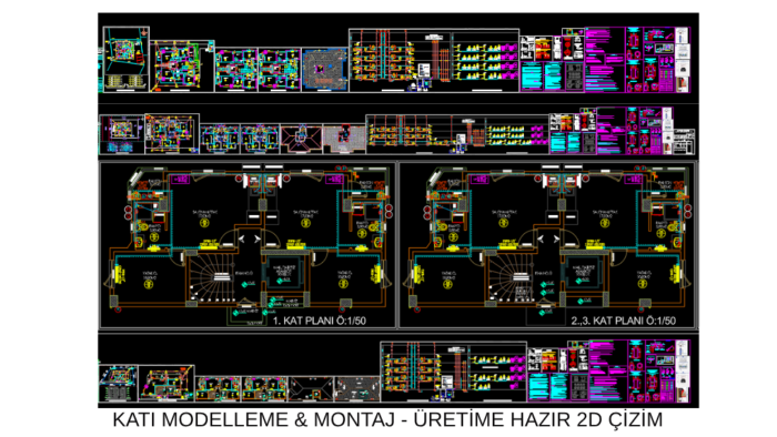 ZetaCAD ve AutoCAD ile mekanik tesisat projesi çizebilirim