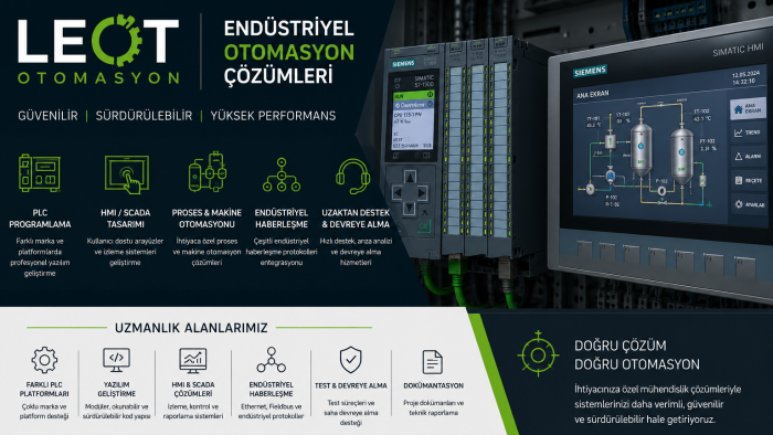 otomasyon sistemleri geliştiririm