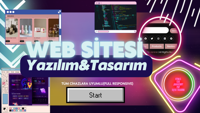 anahtar teslim web sitesi yapıyorum