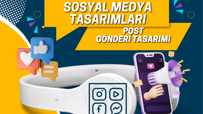 sosyal medyanız için etkili tasarım yaparım