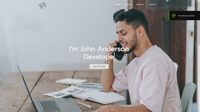 etkileyici modern web sitesi yapabilirim