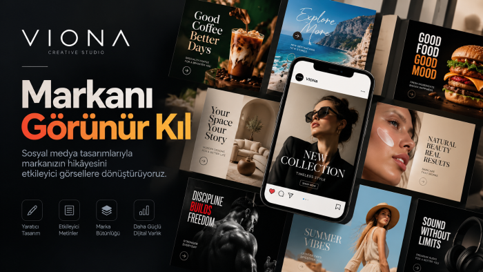 markanıza özel profesyonel sosyal medya tasarımları yaparım