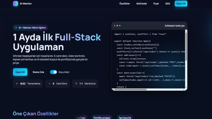 isteğinize uygun websitenizi sizler için yapabilirim