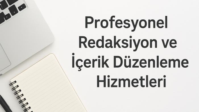 yazılarınızı özgün ve etkili hale getiririm