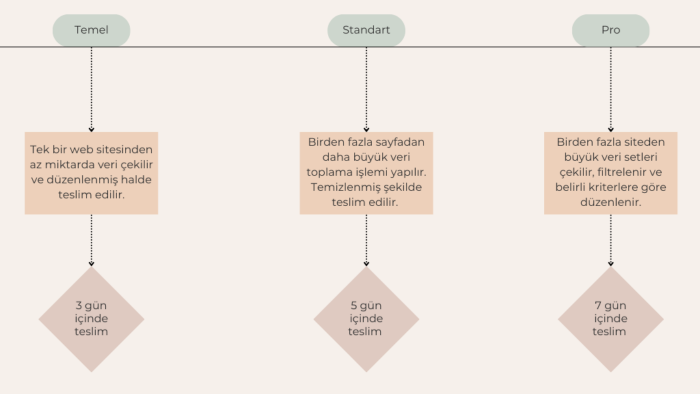 web scraping yaparım