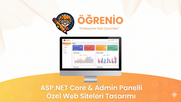 .NET ile admin panelli web uygulamaları geliştiriyorum