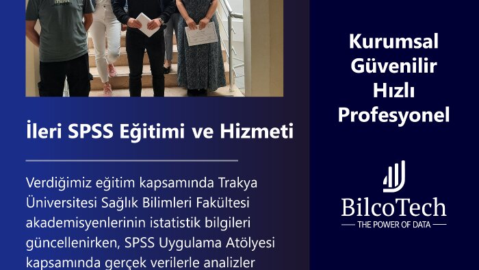 spss ile veri analizi raporlama yaparım