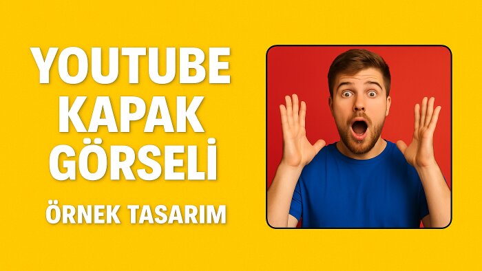 youtube video kapak tasarımı yapıyorum