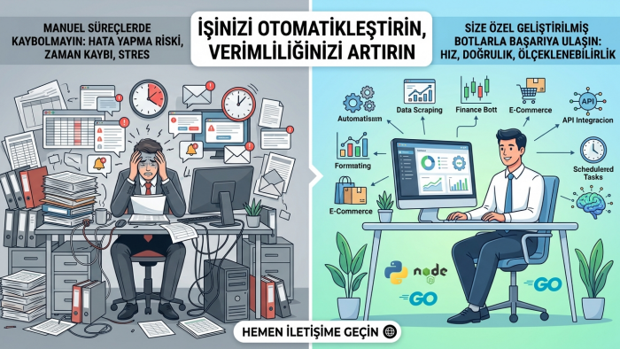 size özel bot yazabilirim