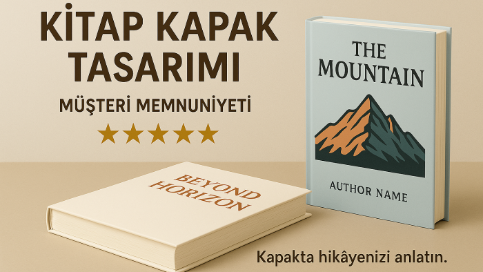 dergi kapağı ve kitap kapağı tasarımı yapmaktayım