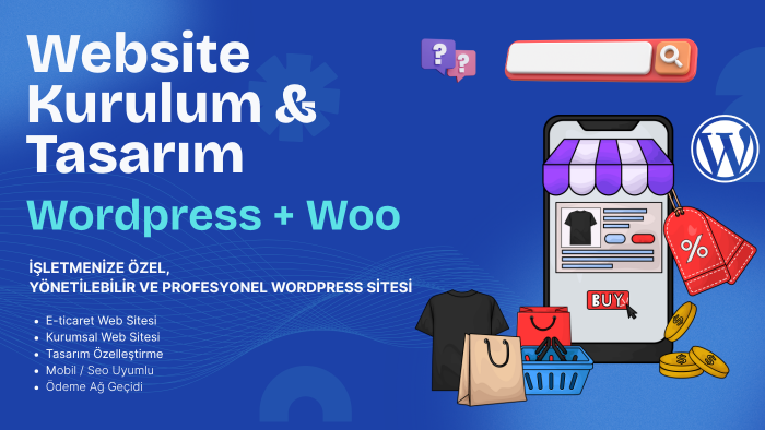 sizin için Wordpress kurumsal site yapabilirim