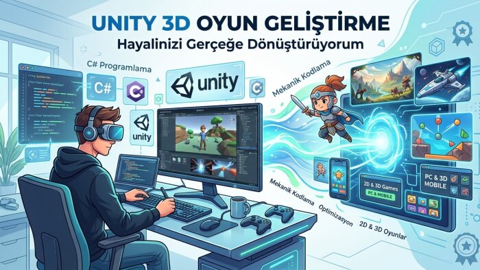 istediğiniz türde oyunlar geliştirebilirim