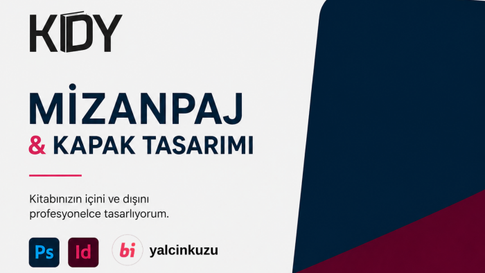 kdy için baskıya hazır kitap tasarlarım