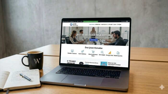 wordpress tabanlı web siteleri kuruyorum