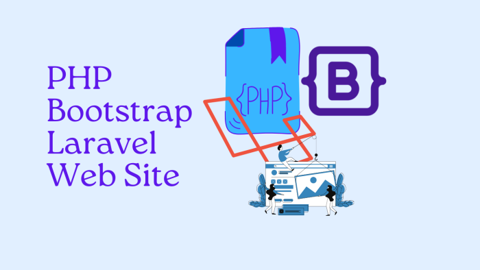 php, laravel, bootstrap ile özgün web sitesi yaparım