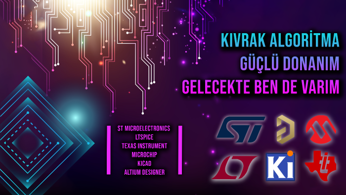 STM32 serisi işlemciler ile projelerinizi yapabilirim