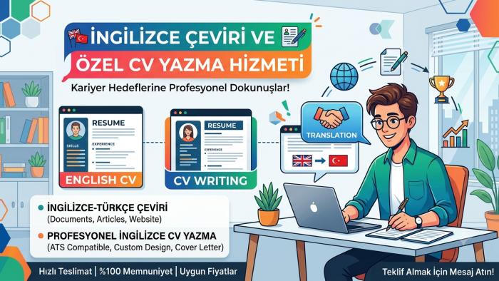 çevirmenlik yapabilirim