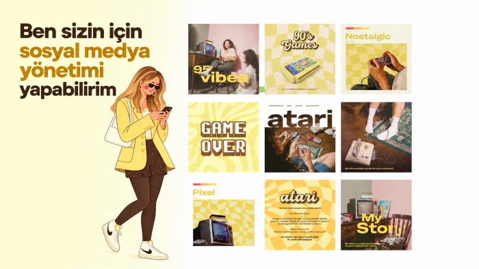 markanızın hikayesini ve stilini sosyal medyaya yansıtırım
