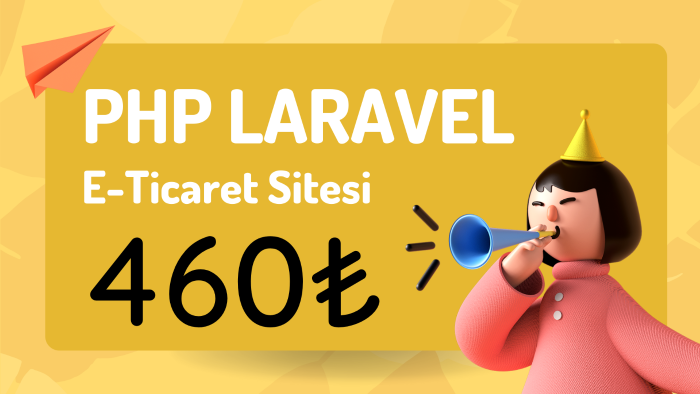 E-ticaret sitenizi yapabilirim