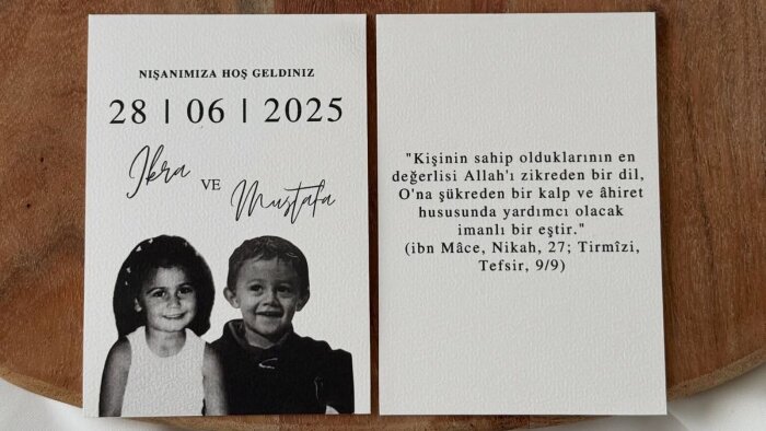 özel günlerinize şıklık katacak davetiye tasarımlarım