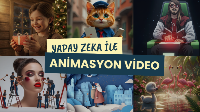 yapay zeka ile profesyonel animasyon videoları hazırlıyorum