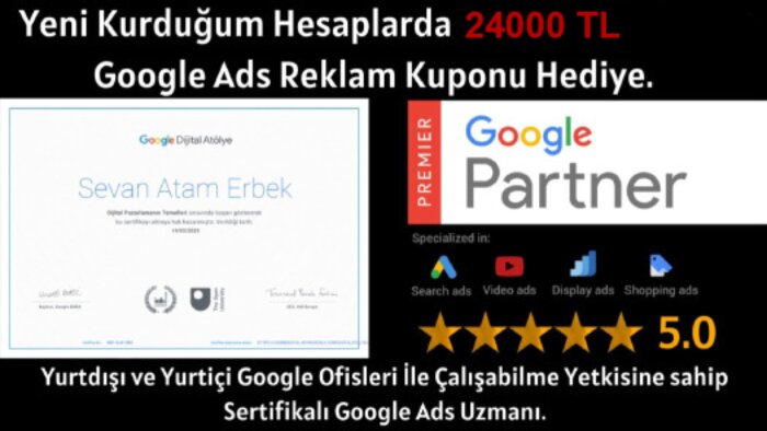 Google Ads reklamı kurabilir ve aylık yönetimi yapabilirim