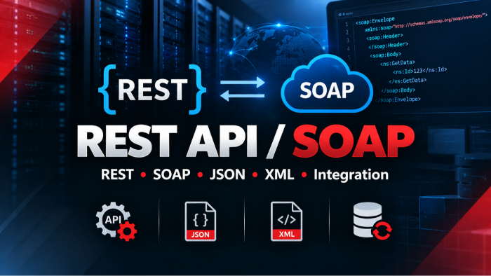 REST API ve SOAP Web Service entegrasyonu yaparım