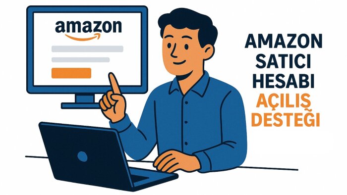 amazon satıcı hesabı açıp satışa hazır hâle getiririm