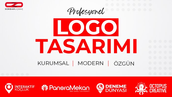 markanıza özgün ve profesyonel logo tasarlarım