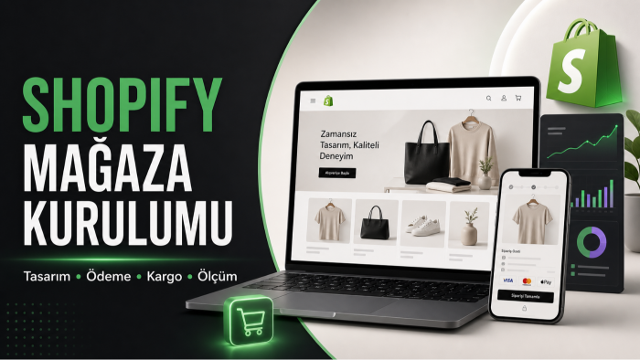 Shopify mağazanızı satışa hazır şekilde kurarım