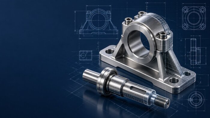 SolidWorks ile 3D parça ve montaj modeli hazırlarım