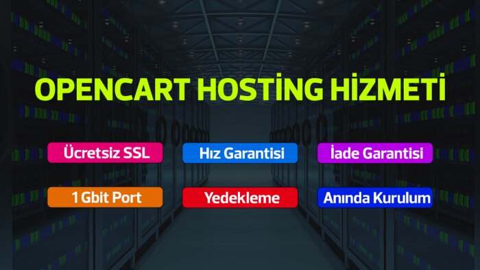 opencart için özel sunucuda hosting hizmeti verebilirim