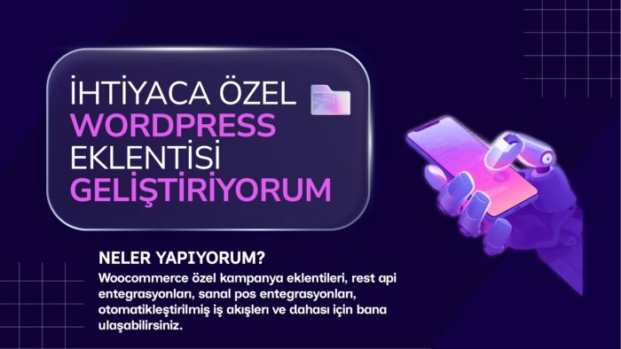 ihtiyacınıza özel wordpress eklentisi geliştiririm