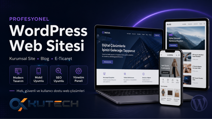 profesyonel WordPress web sitesi kurarım