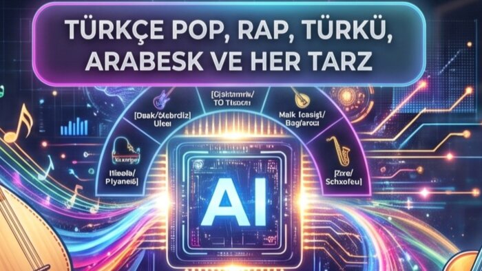 AI ile mükemmel şarkılar üretiyorum