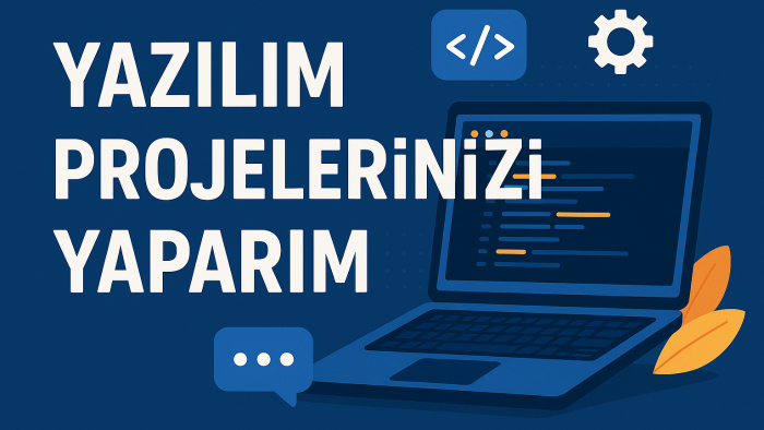 yazılım projelerinizi yaparım
