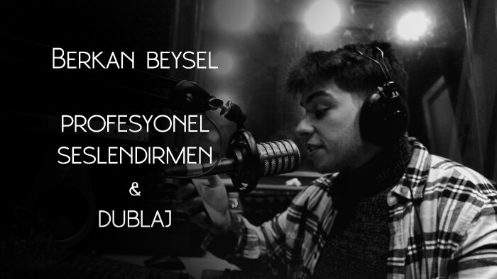 sizin için profesyonel reklam ve metin seslendirebilirim