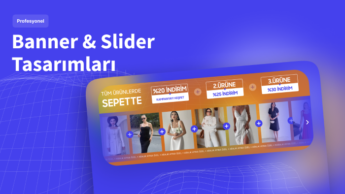 siteniz için en kaliteli Slider-Banner tasarımını yaparım