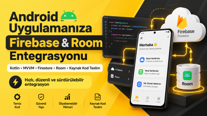 Android uygulamanıza Firebase entegrasyonu yapabilirim