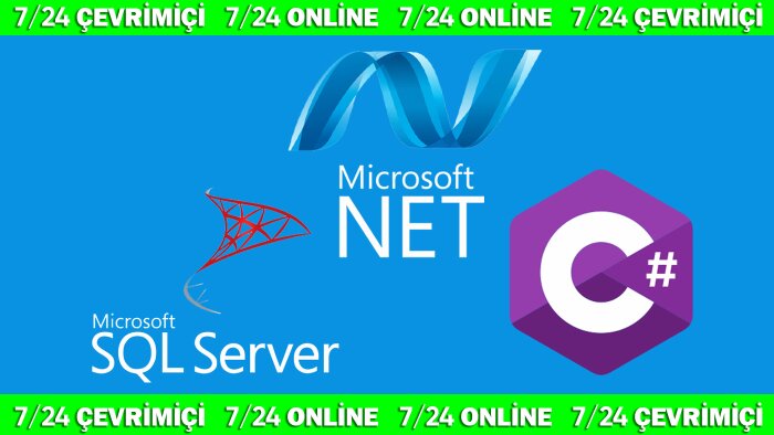 .net ve sql server ile istediğiniz siteyi kodlarım