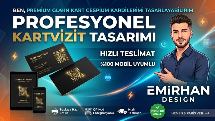 baskıya hazır özel kartvizit tasarımı yapabilirim