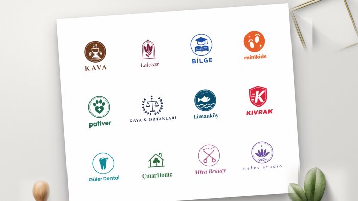 markanızı tek bakışta anlatan özgün minimal logo tasarlarım