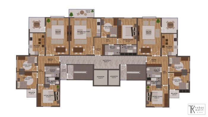 mimari plan boyama ve görselleştirme hizmeti verebilirim