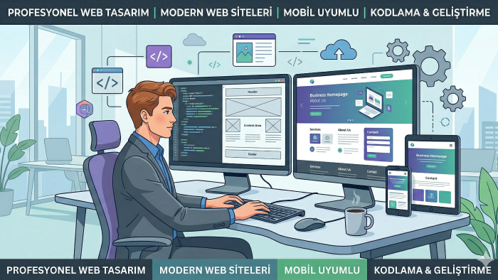 profesyonel web sayfaları hazırlarım