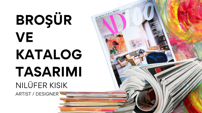 markanı yansıtan broşür ve kataloglar tasarlıyorum